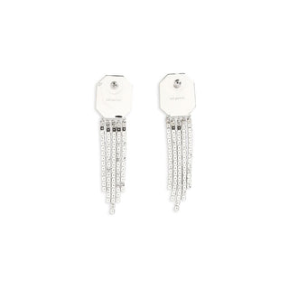 Ohrringe aus Silber und Messing