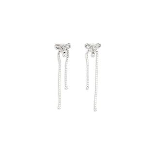 Silver Brass Earrings