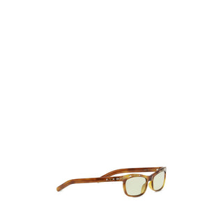 Braune Acetat-Sonnenbrille