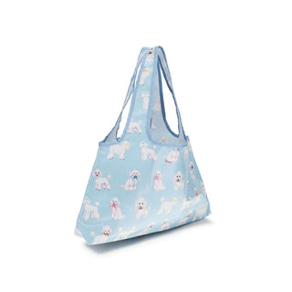 Bolso de hombro de PVC azul