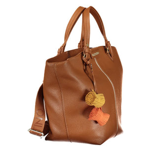 Braune Polyethylen Handtasche