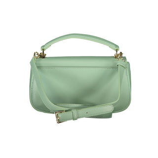 Grüne Polyurethan Damenhandtasche