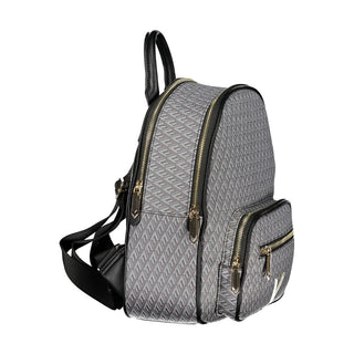 Mochila para mujer de poliuretano negro