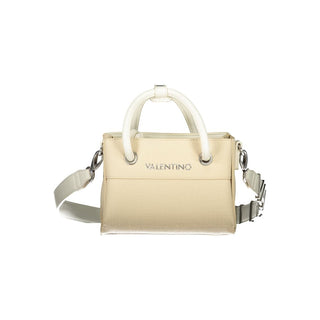White Polyurethane Women's Handbag