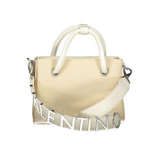White Polyurethane Women's Handbag