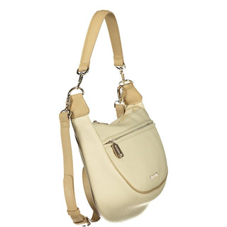 Beige Polyethylen-Handtasche