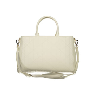 Bianco Polyurethane Women's Bag