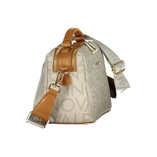 Beige Polyurethan-Damentasche