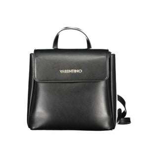 Schwarzer Polyethylen-Rucksack