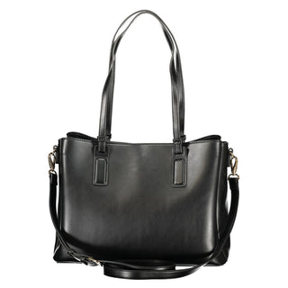 Nero Polyurethane Women's Bag with Recycled Features