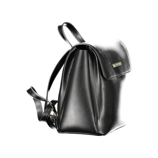 Schwarzer Polyethylen-Rucksack