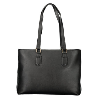 Nero Polyurethan Damen Tasche