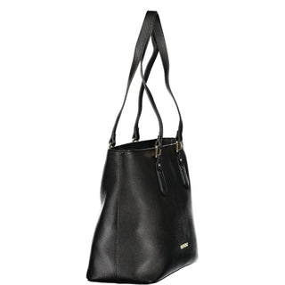 Nero Polyurethan Damen Tasche