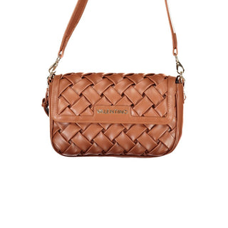 Brown Polyurethane Women's Bag