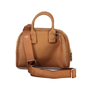 Brown Polyurethane Women's Bag