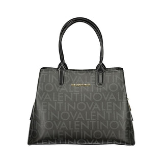 Black Polyurethane Women's Bag