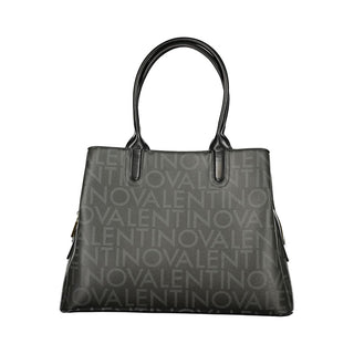 Black Polyurethane Women's Bag