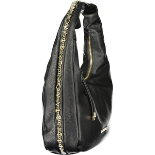 Bolso de mujer de poliuretano negro