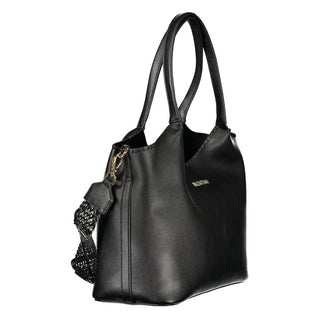 Nero Poliuretano Damen Tasche