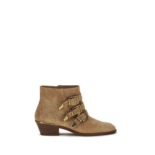 Multicolor Calf Leather Bos Taurus Ankle Boots