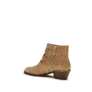 Multicolor Calf Leather Bos Taurus Ankle Boots