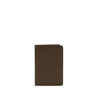Cartera Bos Taurus de piel de becerro marrón