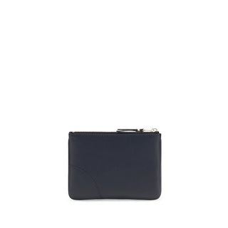 Brieftasche aus blauem Kalbsleder Bos Taurus