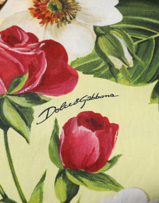 Mehrfarbiges Hemd mit Blumen- und Animal-Print und Kragen