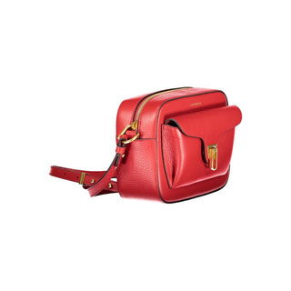 Rosso Leather Women's Bag with Adjustable Strap and Pockets
