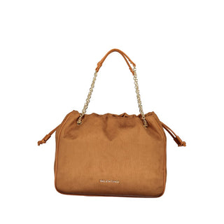 Braune Damenhandtasche aus Polyurethan