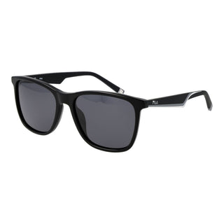 Schwarze Plastik-Sonnenbrille