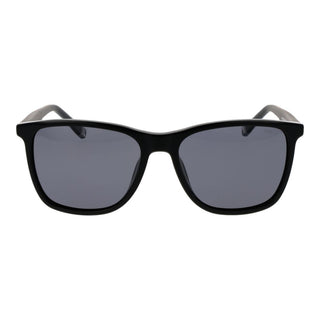Schwarze Plastik-Sonnenbrille