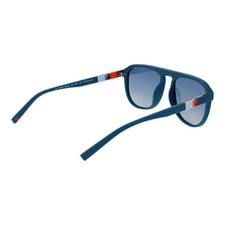 Blaue Gummi-Sonnenbrille