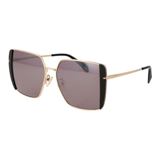 Gafas de sol de metal doradas