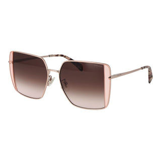 Rose Gold Metal Sunglasses