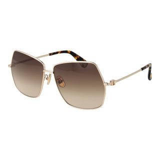 Goldene Metallsonnenbrille