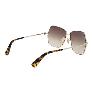 Goldene Metallsonnenbrille