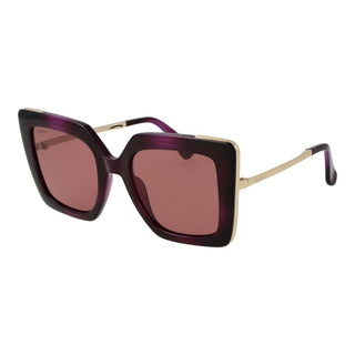 Lila Plastiksonnenbrille