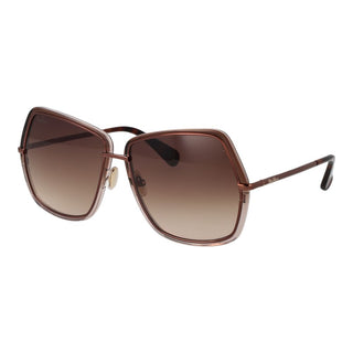 Gafas de sol de metal bronce