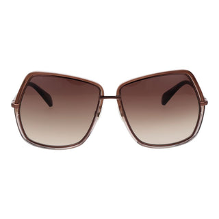 Gafas de sol de metal bronce