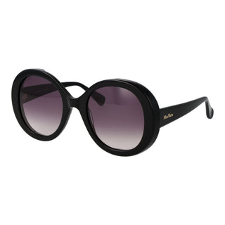 Schwarze Acetat-Sonnenbrille