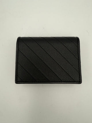 GUCCI GG BLONDIE Schwarzes kompaktes Portemonnaie