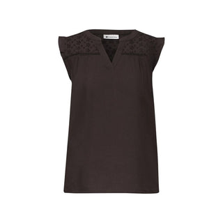 Brown Cotton Blouse