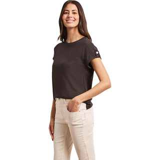 Brown Cotton T-Shirt