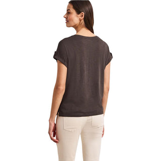 Brown Cotton T-Shirt