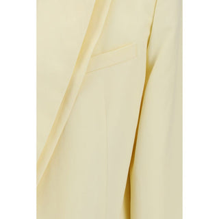 Blazer bicolor de viscosa