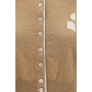 Beige Cotton Cardigan