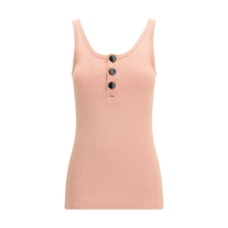 Multicolor Cotton Sleeveles T-Shirt