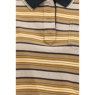 Beige Cotton Polo Shirt