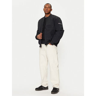 Schwarzer Polyamid-Blouson